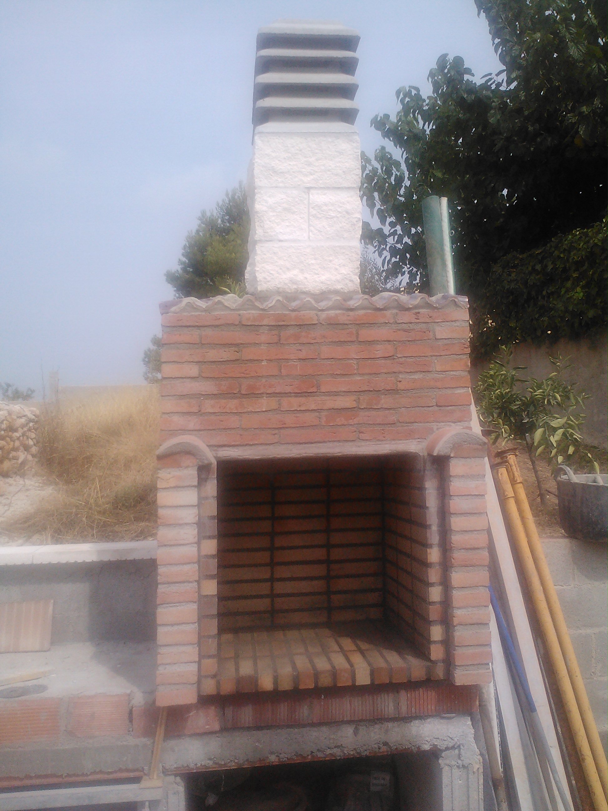 Proyecto de construcción de barbacoa
