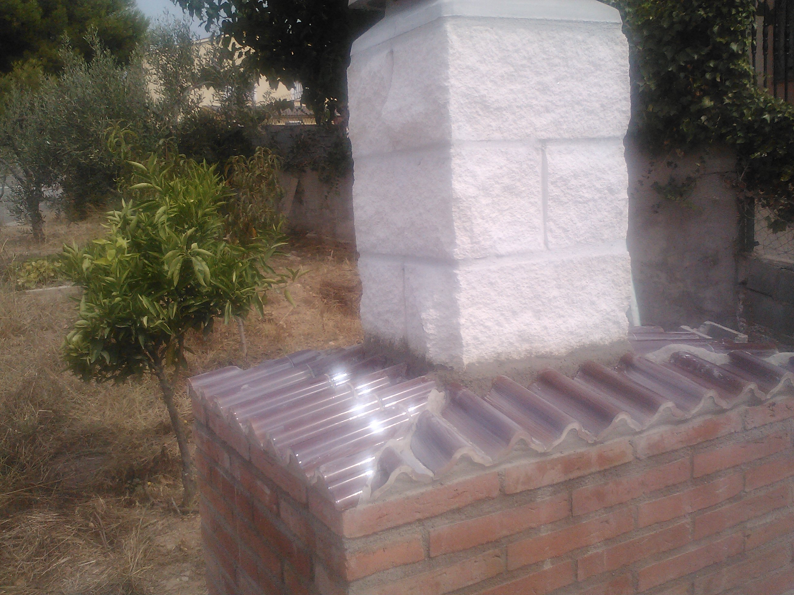 Proyecto de construcción de barbacoa